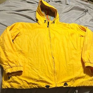 Women’s hooded rain coat